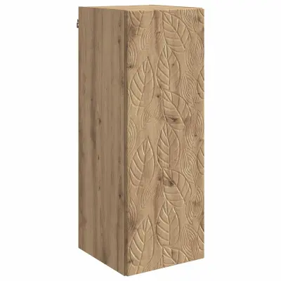 vidaXL Omara za steno Artisan hrast 33 x 34,5 x 90 cm Inženirski les