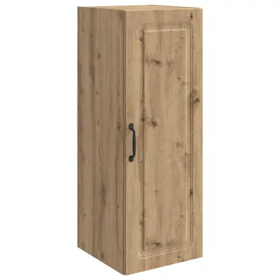 vidaXL Omara za steno Artisan hrast 33 x 34,5 x 90 cm Inženirski les