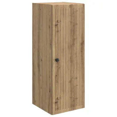 vidaXL Omara za steno Artisan hrast 33 x 34,5 x 90 cm Inženirski les