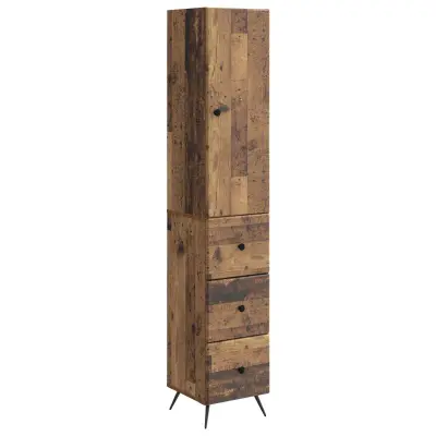 vidaXL Set omar 2 pcs Star les 34,5 x 34,5 x 90 cm Inženirski les
