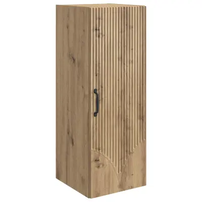 vidaXL Omara za steno Artisan hrast 33 x 34,5 x 90 cm Inženirski les