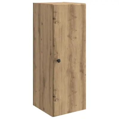 vidaXL Omara za steno Artisan hrast 33 x 34,5 x 90 cm Inženirski les