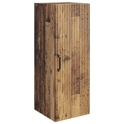 vidaXL Omara za steno Star les 33 x 34,5 x 90 cm Inženirski les