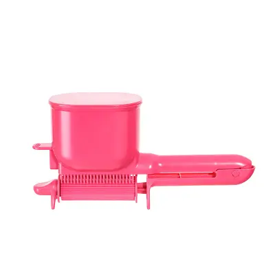 Polavtomatski aplikator za krtačo za barvanje las - enostavna in enakomerna barva Pink