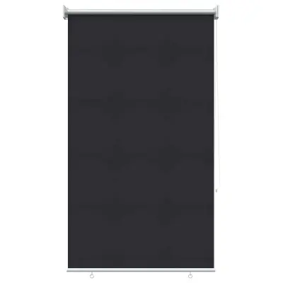 vidaXL Rolo zavesa z UV zaščito Antracit 100 x 140 cm Poliester