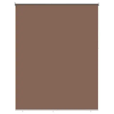 vidaXL Rolo zavesa z UV zaščito Taupe 180 x 230 cm Poliester