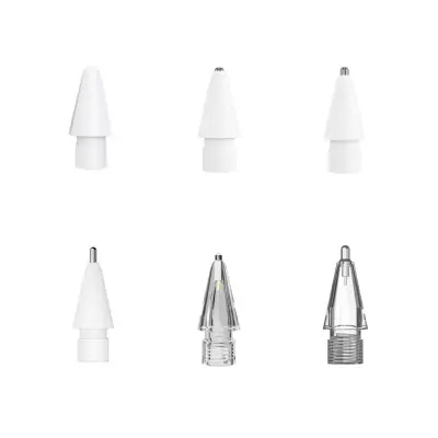 Komplet 6 barvnih zamenljivih konic za Apple Pencil, PA6+Copper