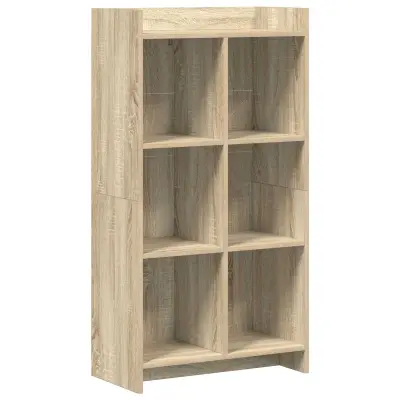 vidaXL Knjižna omara Sonoma hrast 59 x 30 x 111 cm Inženirski les
