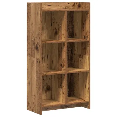 vidaXL Knjižna omara Star les 59 x 30 x 111 cm Inženirski les