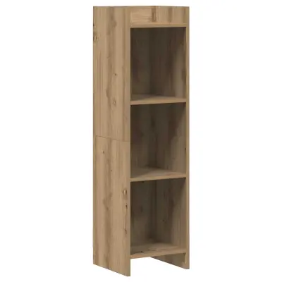 vidaXL Knjižna omara Artisan hrast 30 x 30 x 111 cm Inženirski les