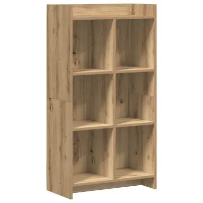 vidaXL Knjižna omara Artisan hrast 59 x 30 x 111 cm Inženirski les