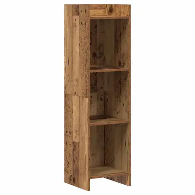 vidaXL Knjižna omara Star les 30 x 30 x 111 cm Inženirski les