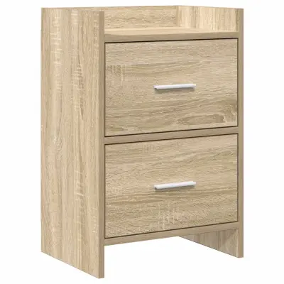 vidaXL Posteljne mize Sonoma hrast 40 x 30 x 60 cm Inženirski les