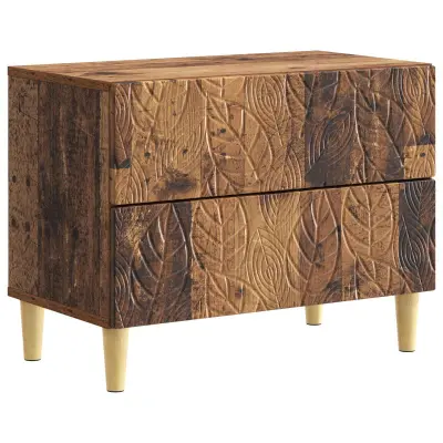 vidaXL Nočna omarica Star les 62 x 34,5 x 48 cm Inženirski les