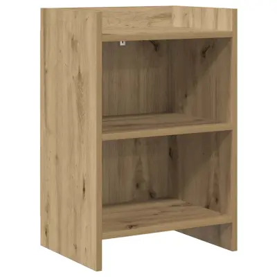 vidaXL Posteljne mize Artisan hrast 40 x 30 x 60 cm Inženirski les