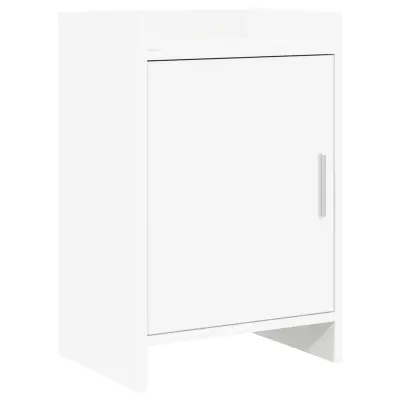 vidaXL Posteljne mize Bela 40 x 30 x 60 cm Inženirski les