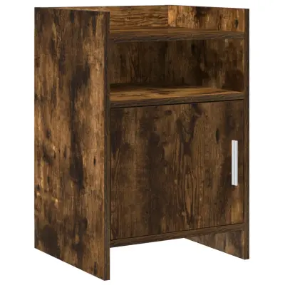 vidaXL Posteljne mize Dimljen hrast 40 x 36 x 60 cm Inženirski les