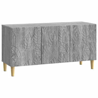 vidaXL TV omarica 99 x 34,5 x 50 cm Siva Sonoma Inženirski les