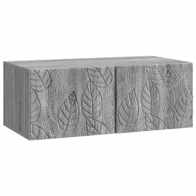 vidaXL Omarica za TV, ki jo lahko montiraš na steno 59,5 x 31 cm