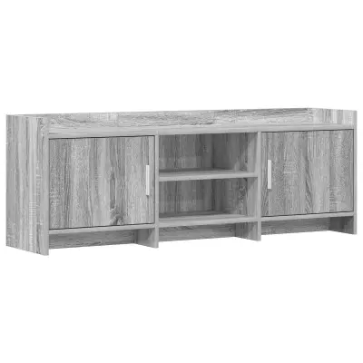 vidaXL TV omarica 130 x 33 x 47 cm Siva Sonoma Inženirski les