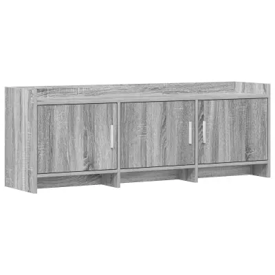 vidaXL TV omarica 130 x 33 x 47 cm Siva Sonoma Inženirski les