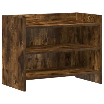 vidaXL TV omarica 60 x 33 x 47 cm Dimljen hrast Inženirski les
