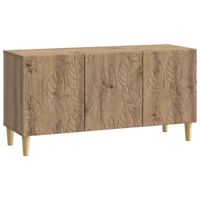 vidaXL TV omarica 99 x 34,5 x 50 cm Artisan hrast Inženirski les