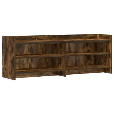 vidaXL TV omarica 135 x 33 x 47 cm Dimljen hrast Inženirski les