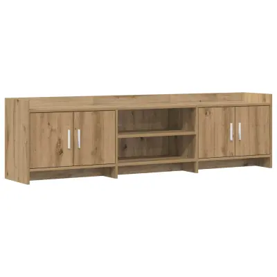 vidaXL TV omarica 168 x 33 x 47 cm Artisan hrast Inženirski les