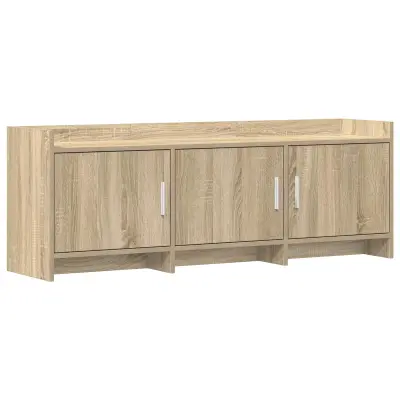 vidaXL TV omarica 130 x 33 x 47 cm Sonoma hrast Inženirski les
