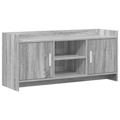 vidaXL TV omarica 102 x 33 x 47 cm Siva Sonoma Inženirski les
