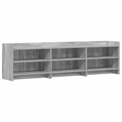 vidaXL TV omarica 168 x 33 x 47 cm Siva Sonoma Inženirski les
