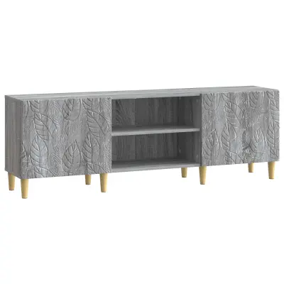 vidaXL TV omarica 150 x 31 x 50 cm Siva Sonoma Inženirski les