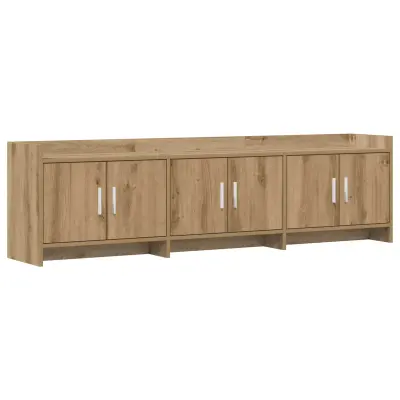 vidaXL TV omarica 168 x 33 x 47 cm Artisan hrast Inženirski les