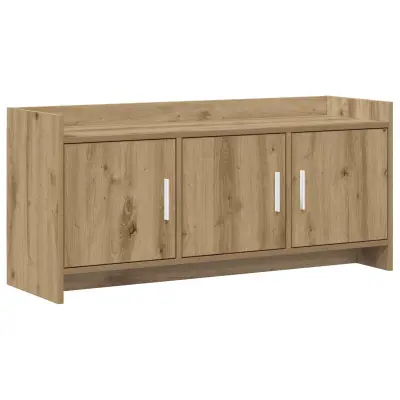 vidaXL TV omarica 102 x 33 x 47 cm Artisan hrast Inženirski les