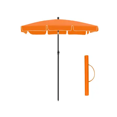 Senčnik 200x125 cm Oranžen