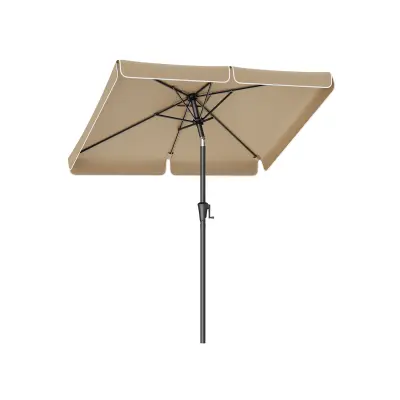 Senčnik 200x150 cm, barva taupe