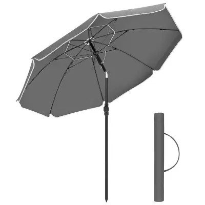 Senčnik premera 160 cm, modre barve