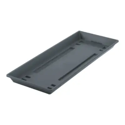 Podstavek za korito za rože 50 cm  antracitna plastika, enostavna montaža