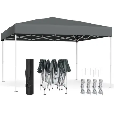 Paviljon 3x3x2,6 m temno siv