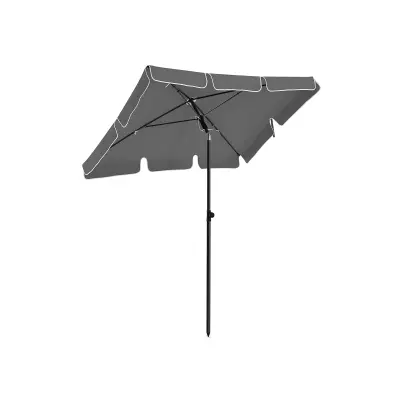 Rokelj pravokoten 200x125 cm Siva
