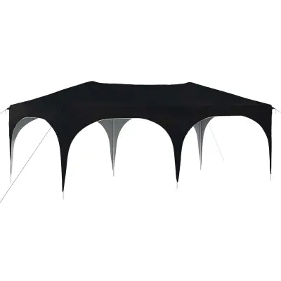 vidaXL Zložljivi šotor za zabave 575 x 288 x 245 cm Antracit