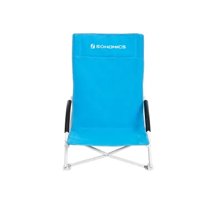 Plažni stol 56x53x74 cm modre barve