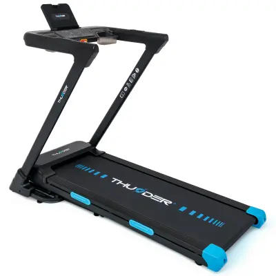 Tekalna steza THUNDER ARVEN-S-BLACK – 2 KM, 1–15,9 km/h, 20 stopenj naklona, Bluetooth