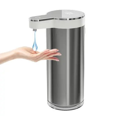 Nerjaveč brezdotikni avtomatski dozator mila, 400ml, USB
