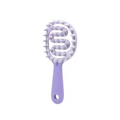 Grelben za mokro in suho uporabo za vsestransko oblikovanje pričeske Purple