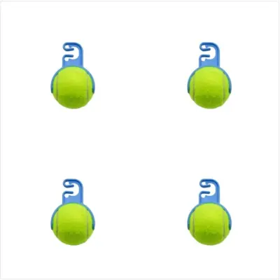 Komplet 4 sponk za tenis in pickleball – trpežne plastične sponke