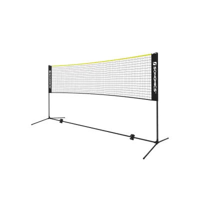 Badmintonska mreža 400x103x155 cm Črna