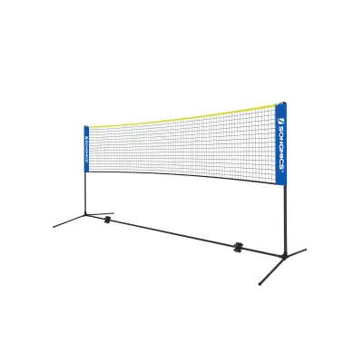 Badmintonska mreža 500x103x155 cm modra