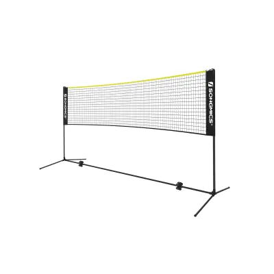 Badmintonska mreža 500x103x155 cm Črna